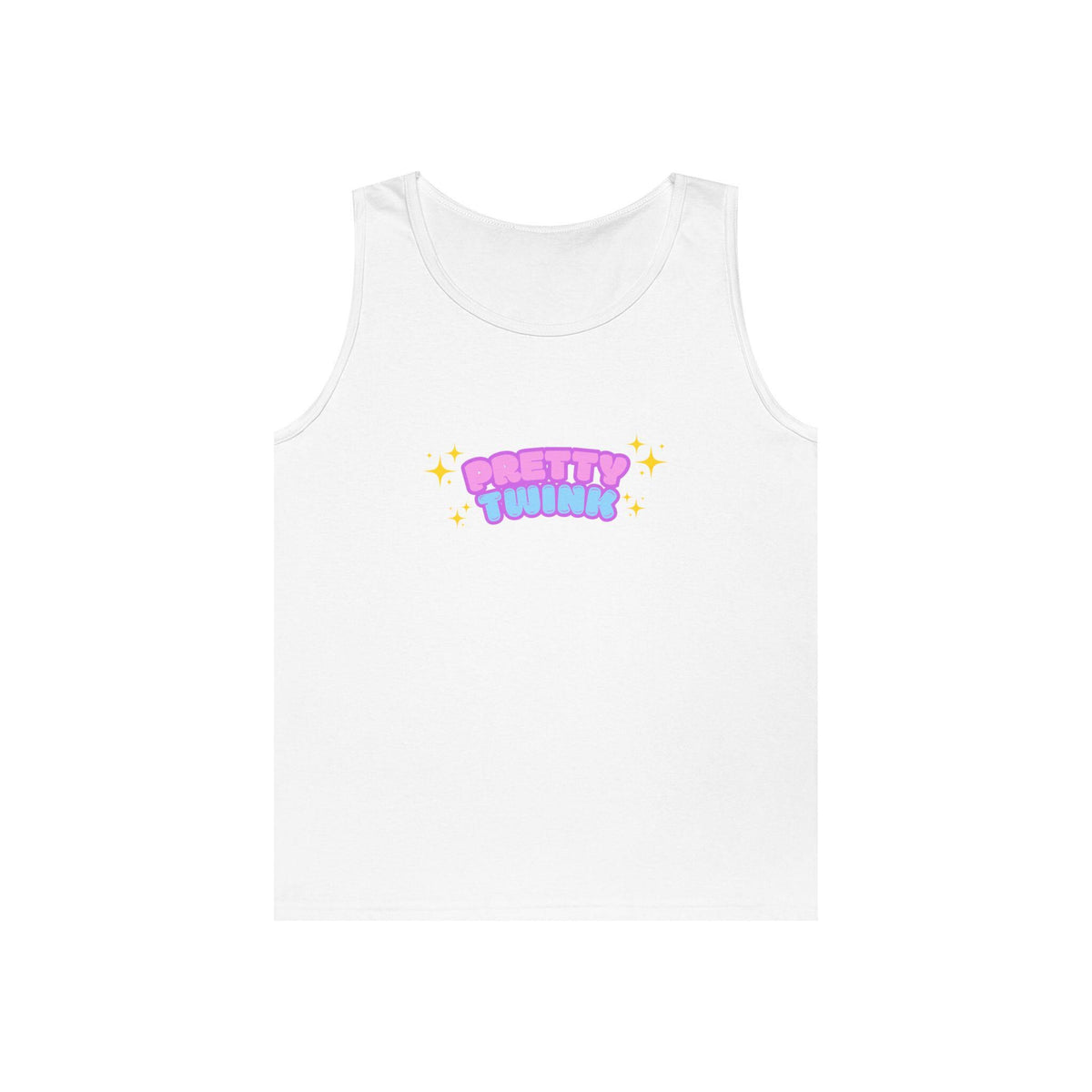 Unisex "Pretty Twink" Heavy Cotton Tank Top