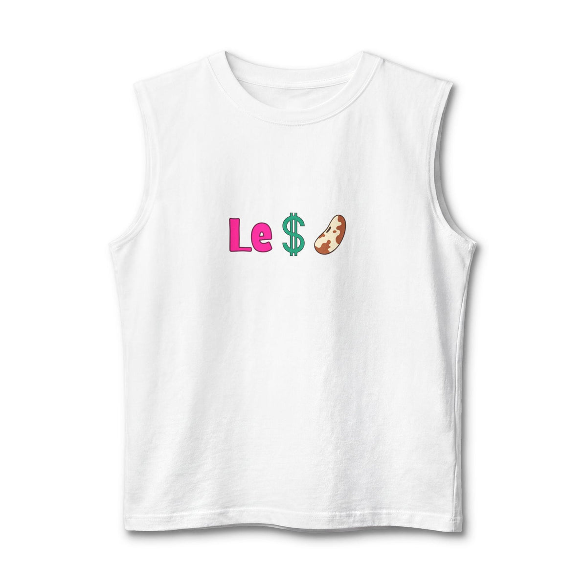 Unisex "Le Dollar Bean" Jersey Muscle Tank