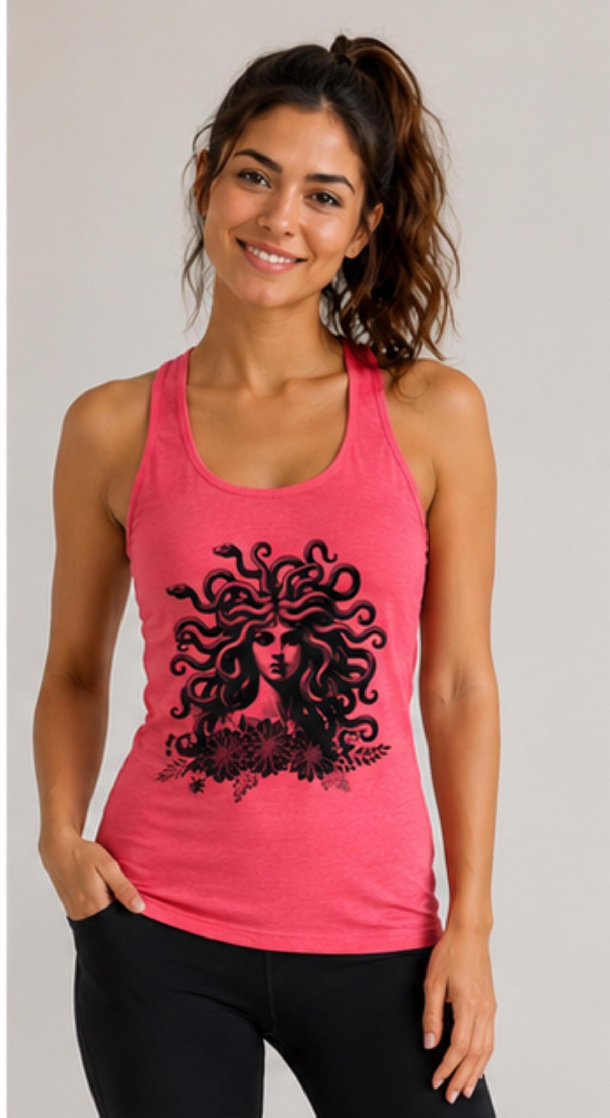 Women's "Medusa" Racerback Tank