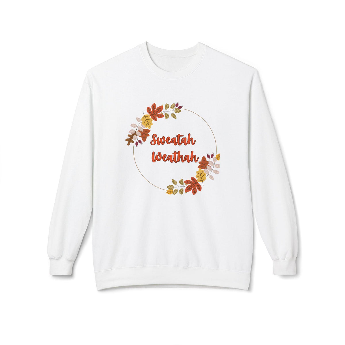 Unisex "Sweatah Weathah" Midweight Softstyle Fleece Crewneck Sweatshirt