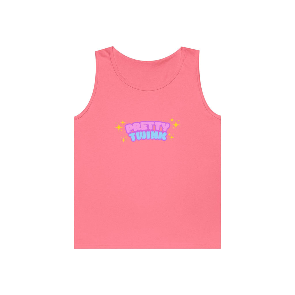 Unisex "Pretty Twink" Heavy Cotton Tank Top