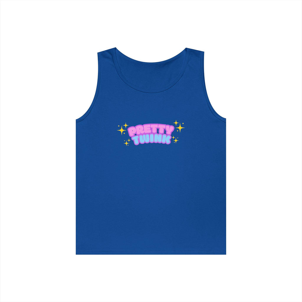 Unisex "Pretty Twink" Heavy Cotton Tank Top
