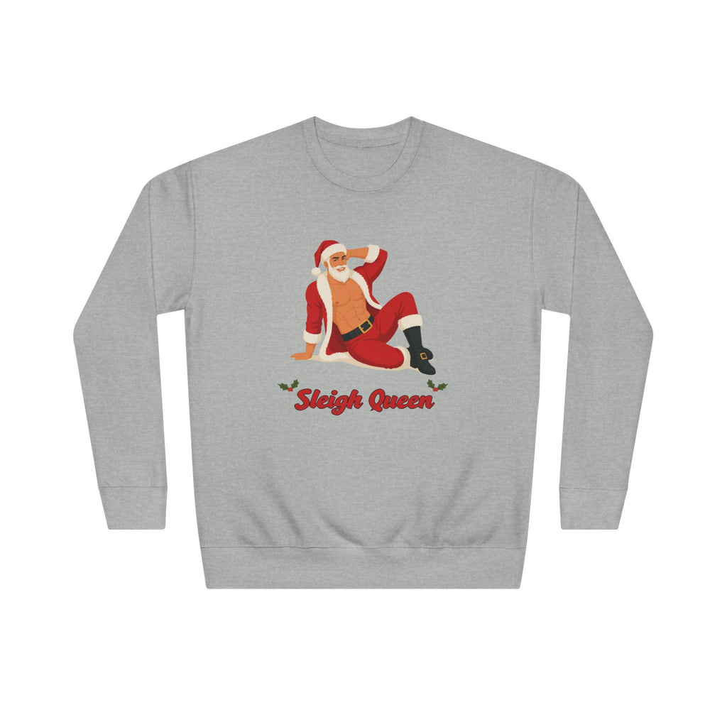 Sleigh Queen sweatshirt | Santa pinup Christmas crewneck
