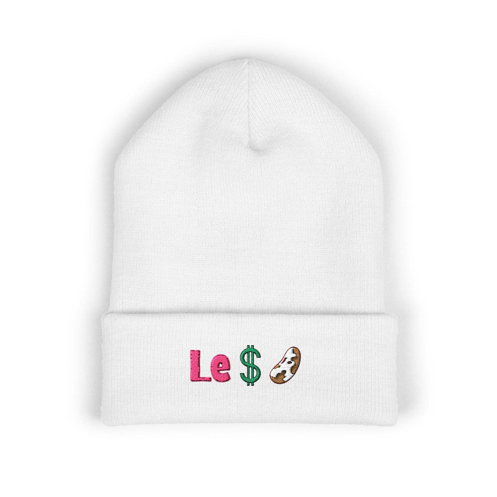 Classic Cuffed Beanie Embroidered "Le Dollar Bean"