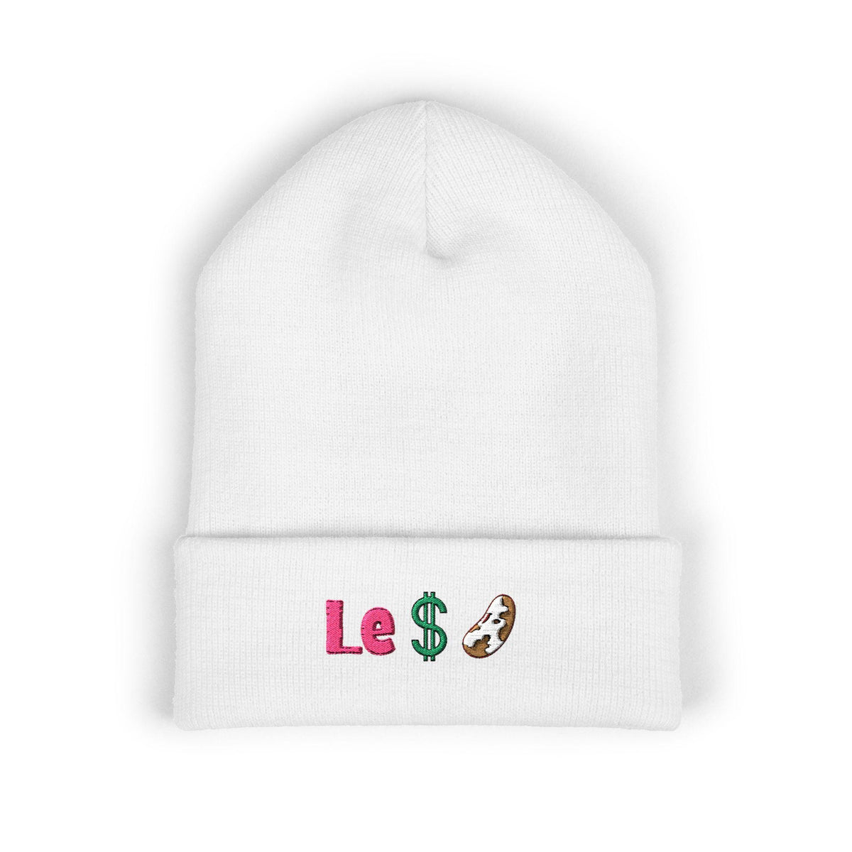 Classic Cuffed Beanie Embroidered "Le Dollar Bean"
