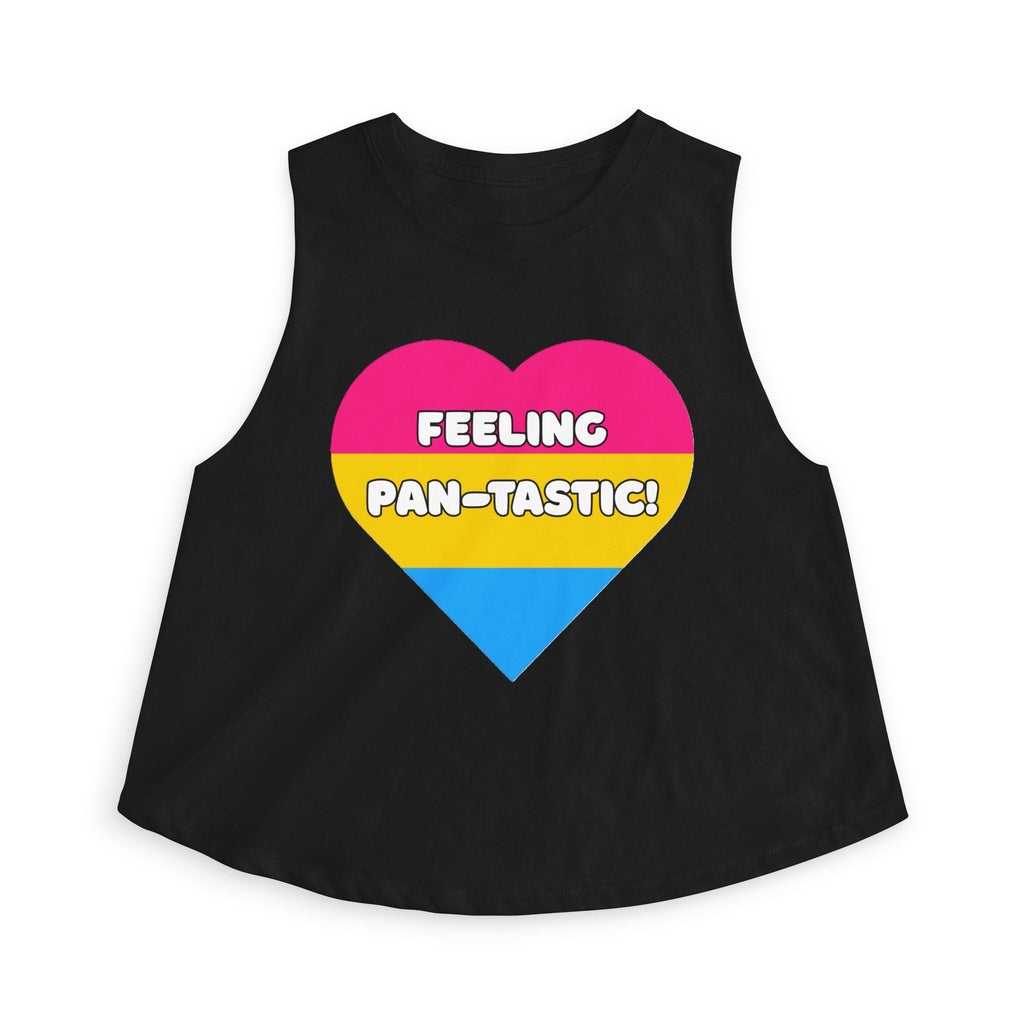 Women's "Feeling Pan-tastic" Crop Top