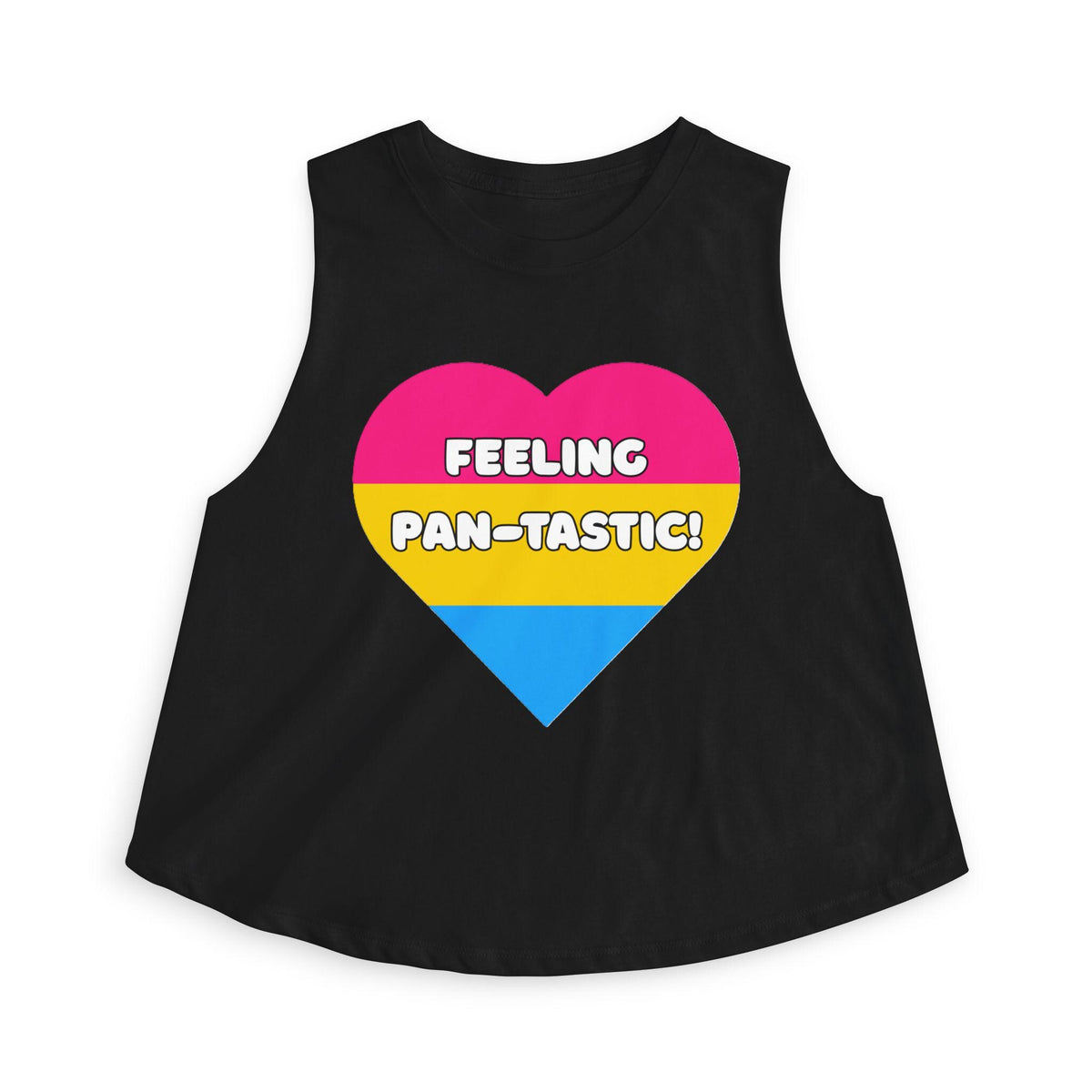 Women's "Feeling Pan-tastic" Crop Top