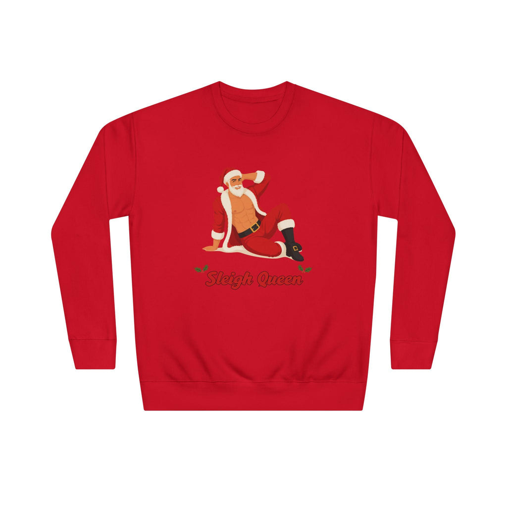 Sleigh Queen sweatshirt | Santa pinup Christmas crewneck