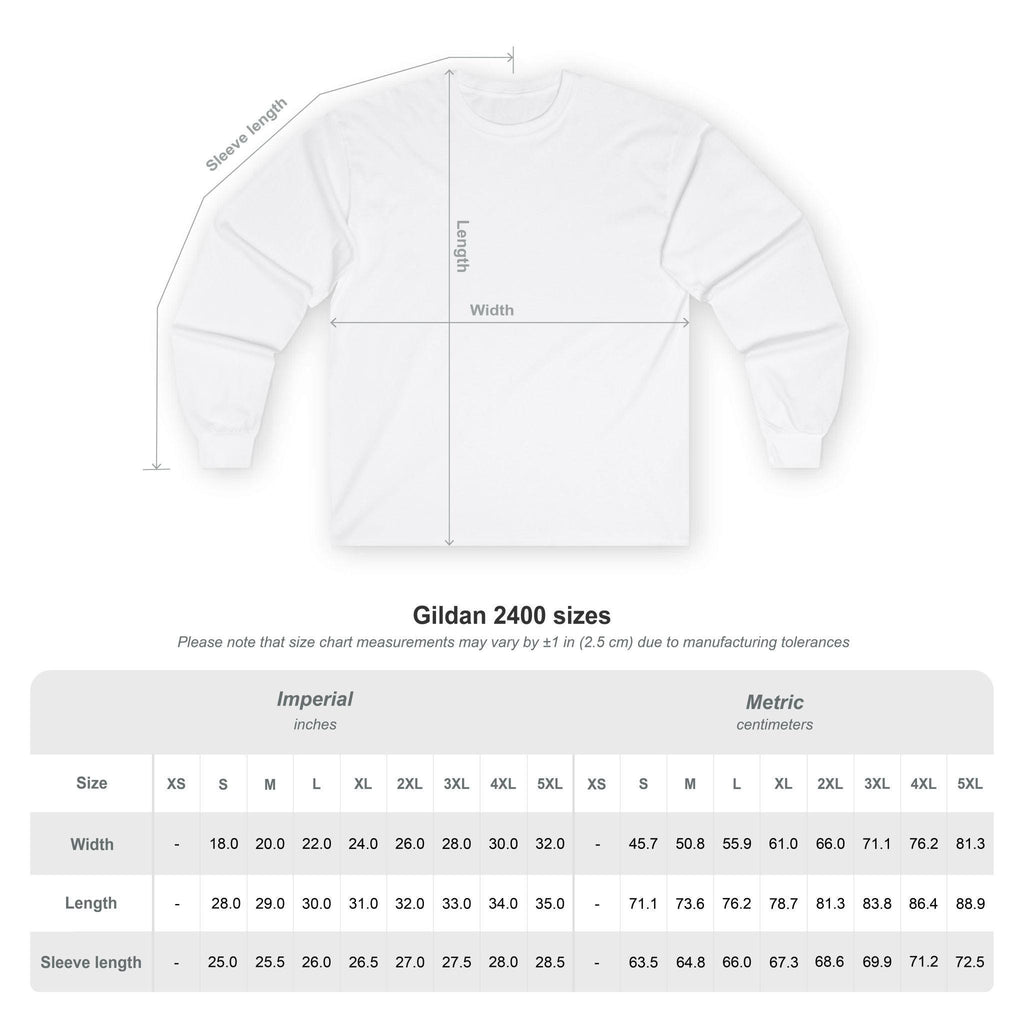 Make the Yuletide Gay Long Sleeve Tee | Rainbow Holiday Lights