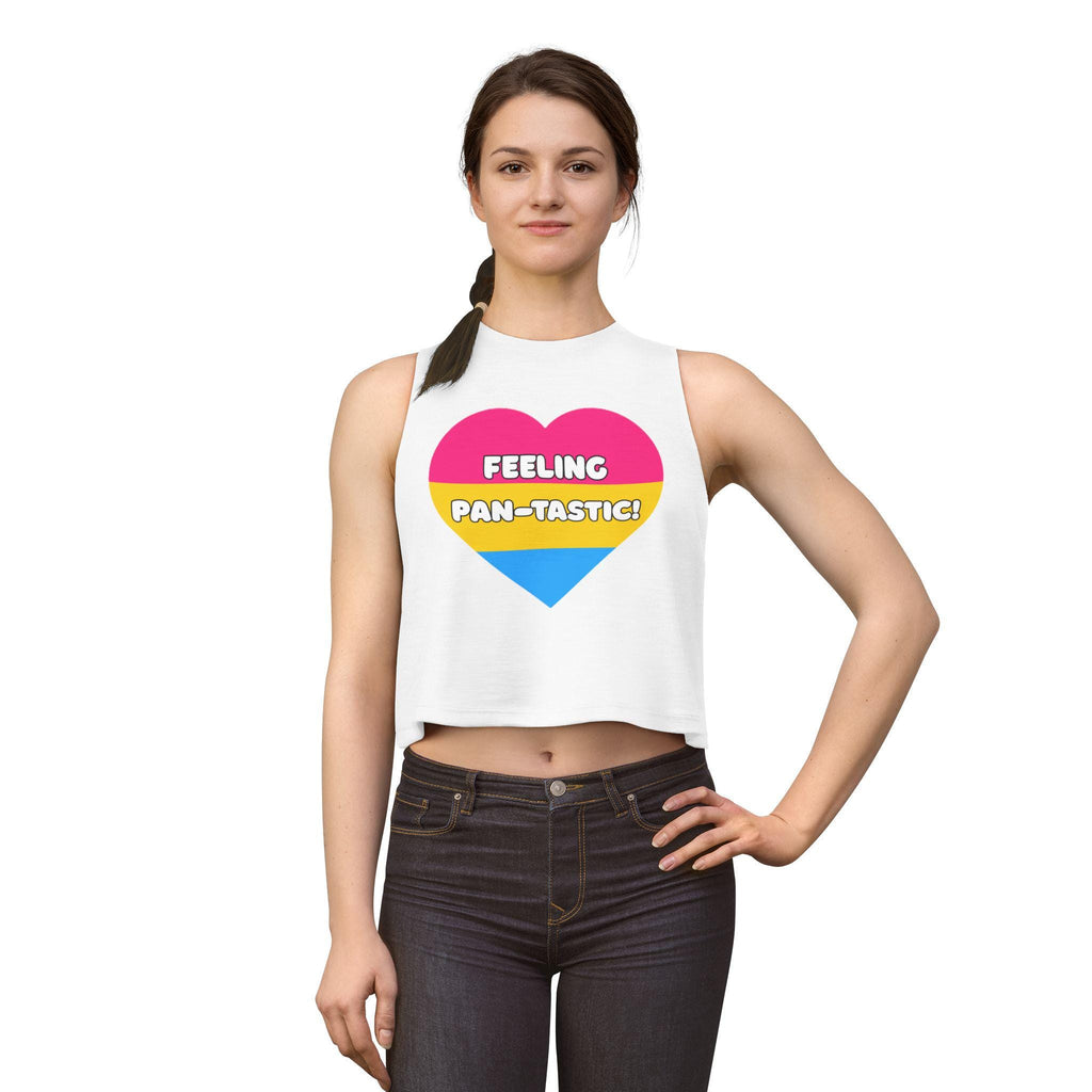 Women's "Feeling Pan-tastic" Crop Top