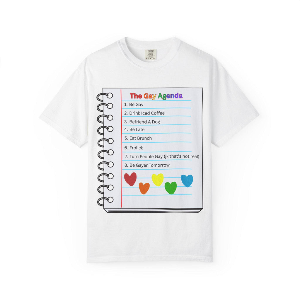 Unisex "The Gay Agenda" T-shirt