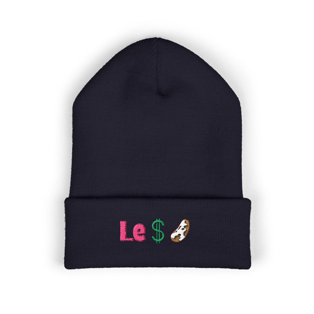 Classic Cuffed Beanie Embroidered "Le Dollar Bean"