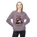Vampire Pinup Girl Sweatshirt | Gothic Vampire Coffin Illustration