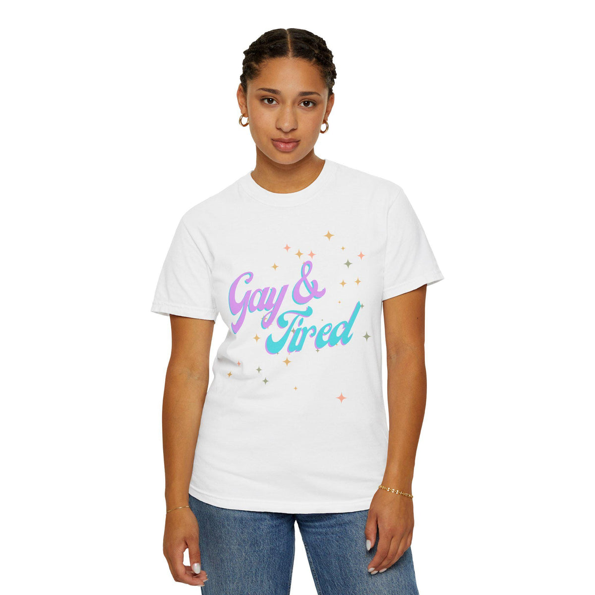 Unisex Gay and Tired Pride T-shirt