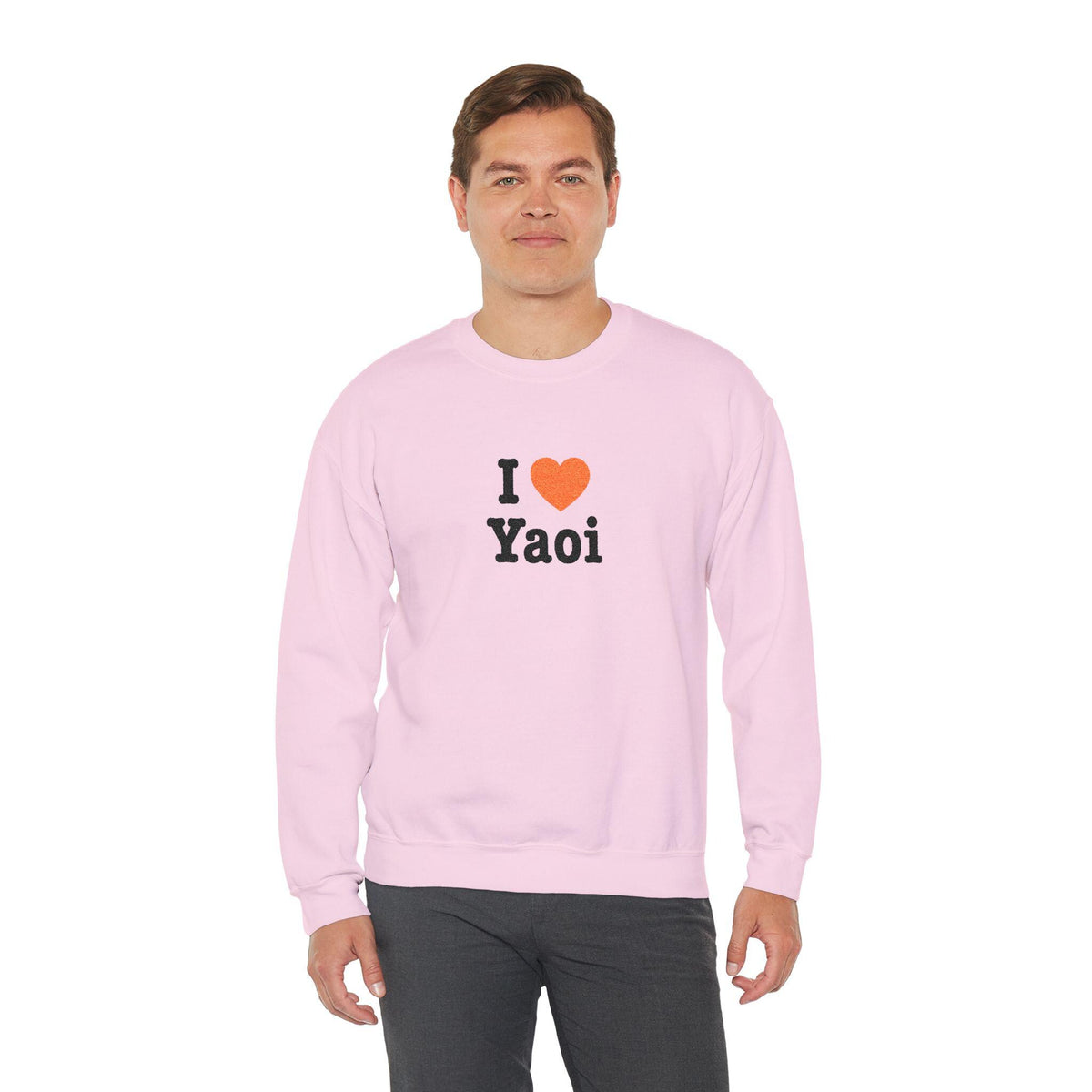 I Heart Yaoi Sweatshirt | Anime Romance Design