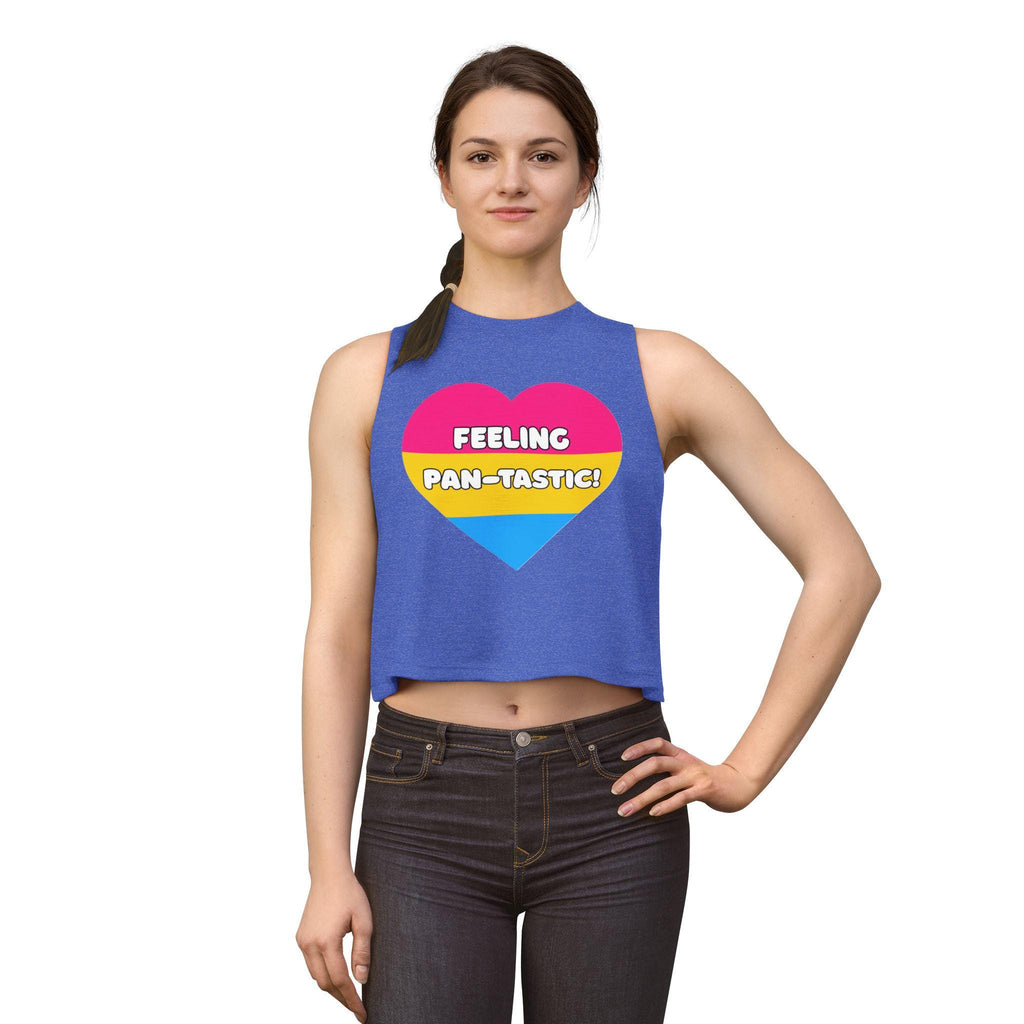 Women's "Feeling Pan-tastic" Crop Top