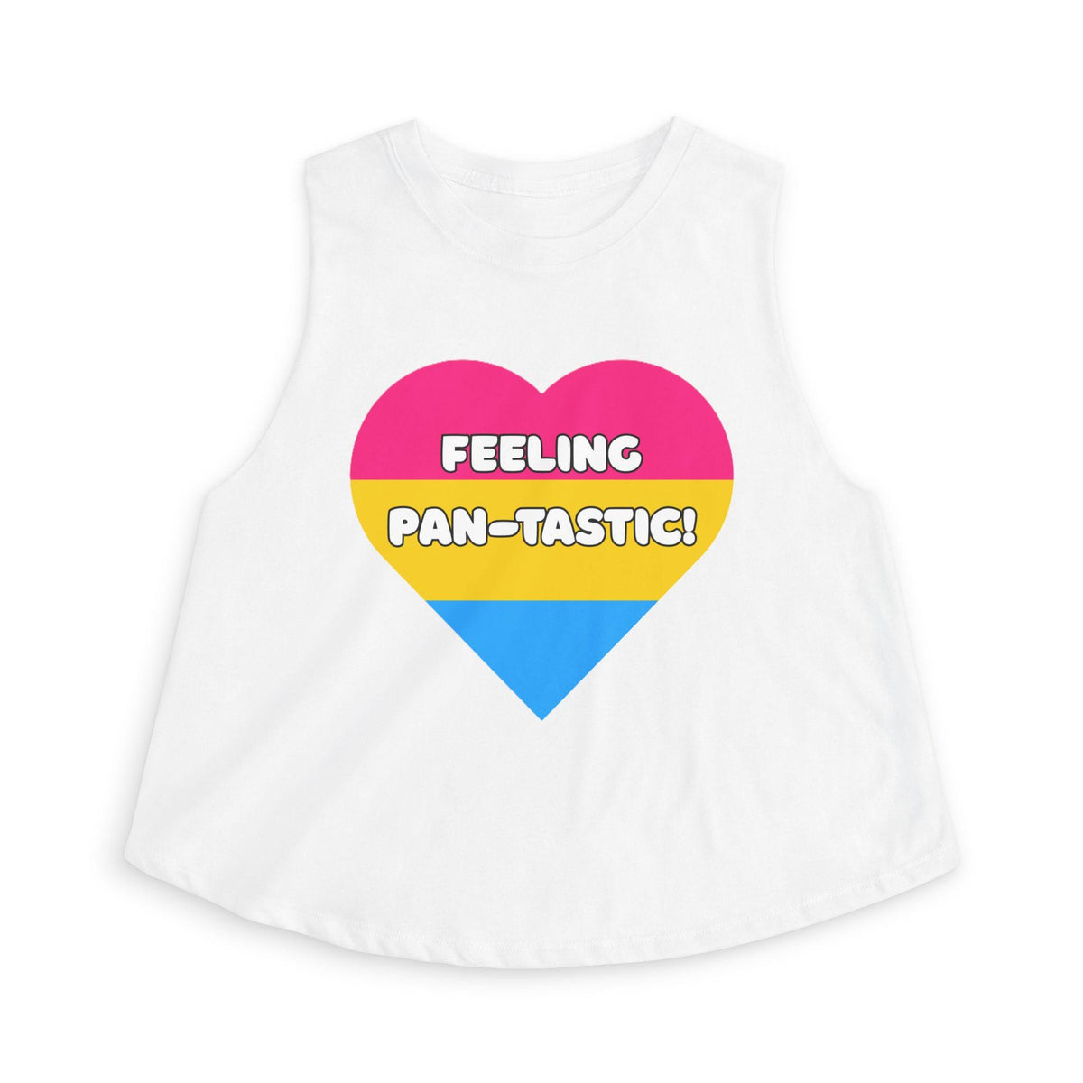 Women's "Feeling Pan-tastic" Crop Top