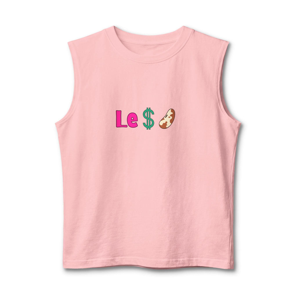 Unisex "Le Dollar Bean" Jersey Muscle Tank