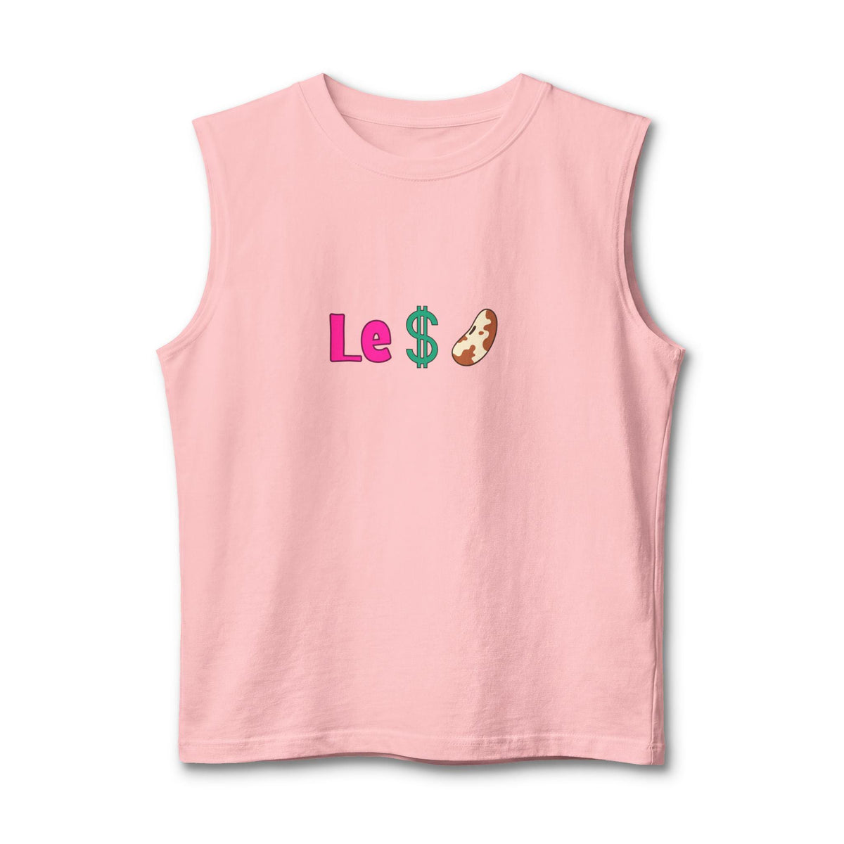 Unisex "Le Dollar Bean" Jersey Muscle Tank