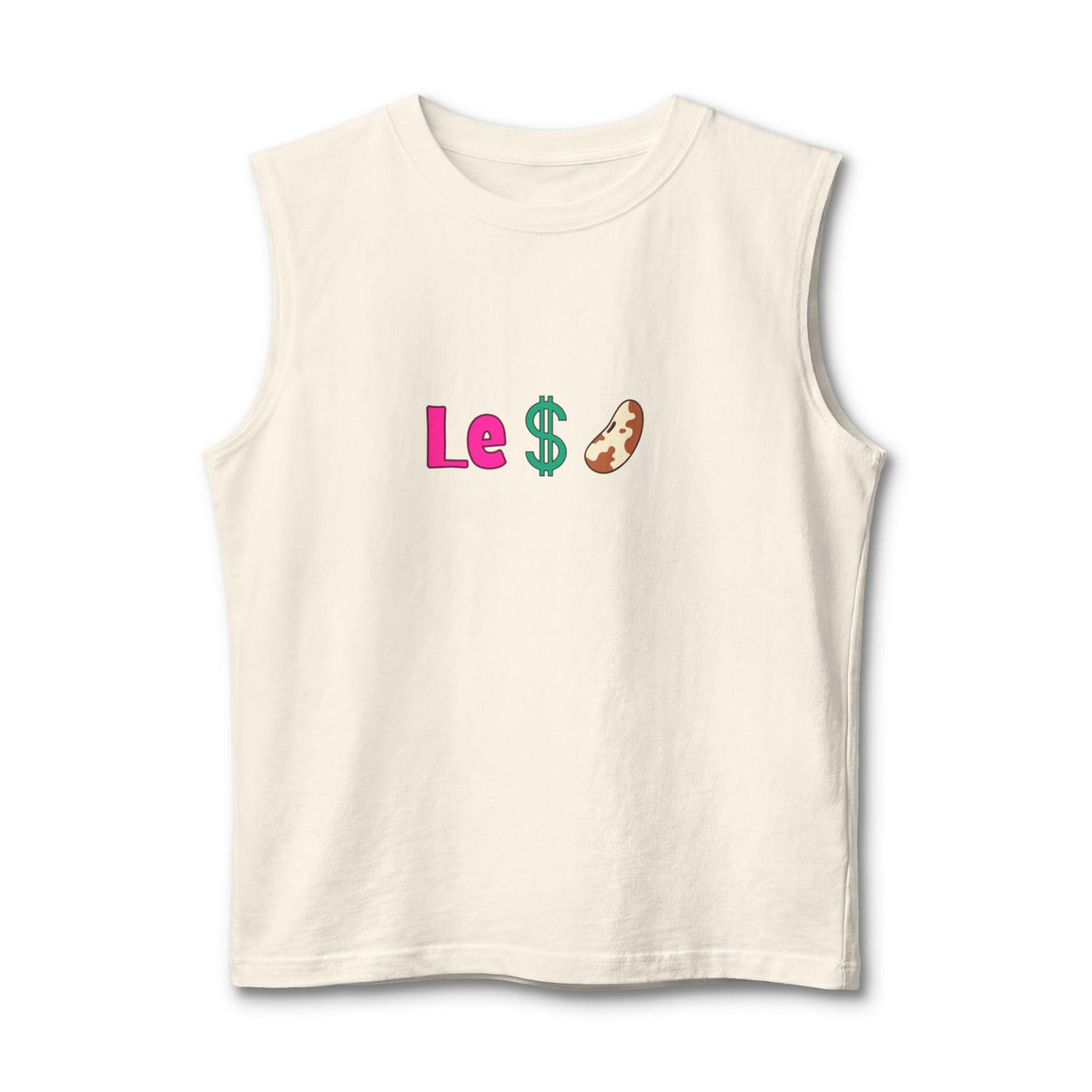 Unisex "Le Dollar Bean" Jersey Muscle Tank