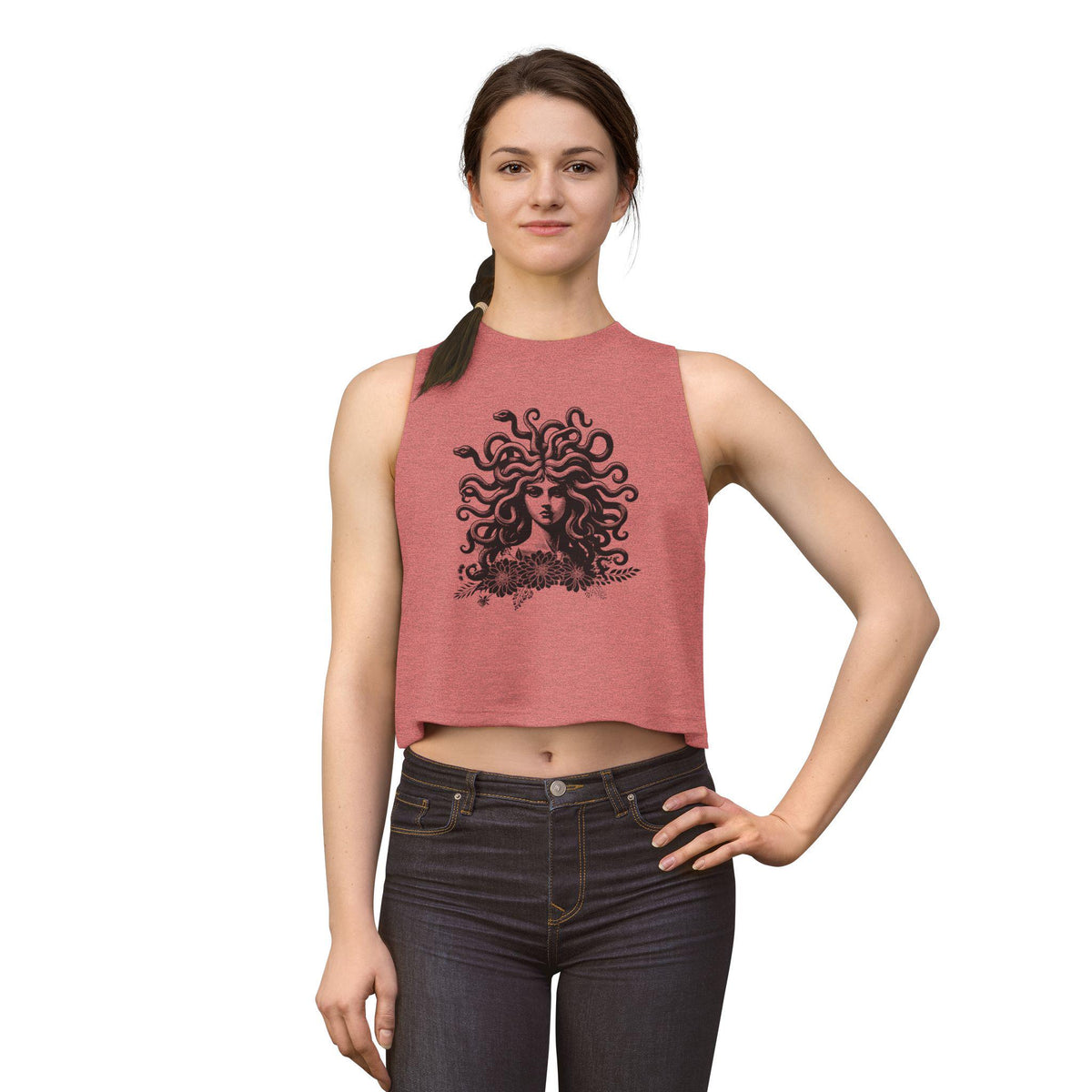 Women's "Medusa" Crop Top