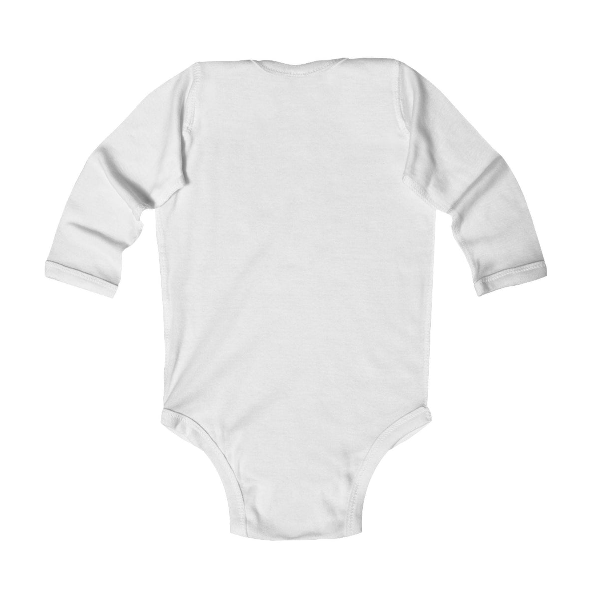 Santa's Little Helper Text Infant Long Sleeve Bodysuit