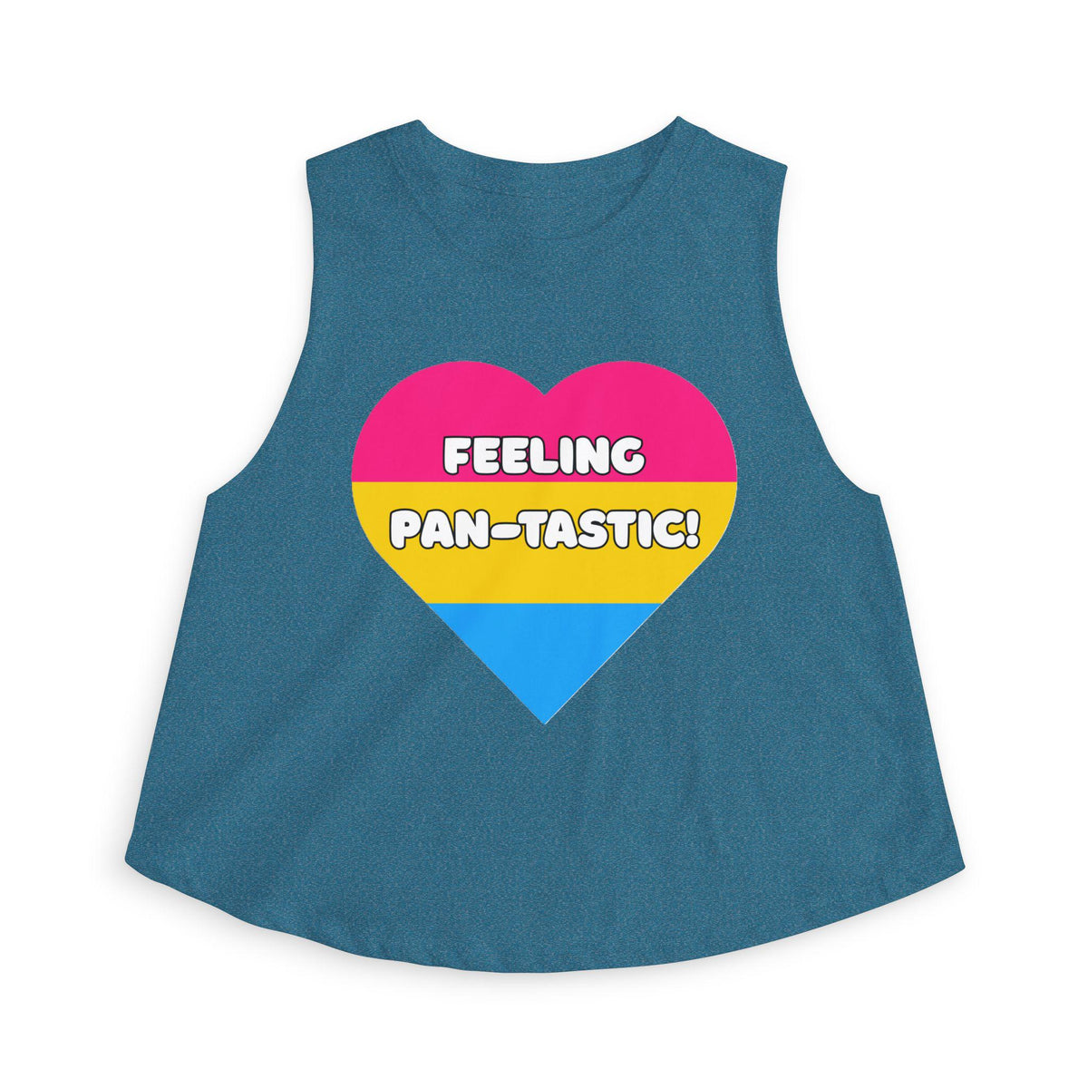Women's "Feeling Pan-tastic" Crop Top