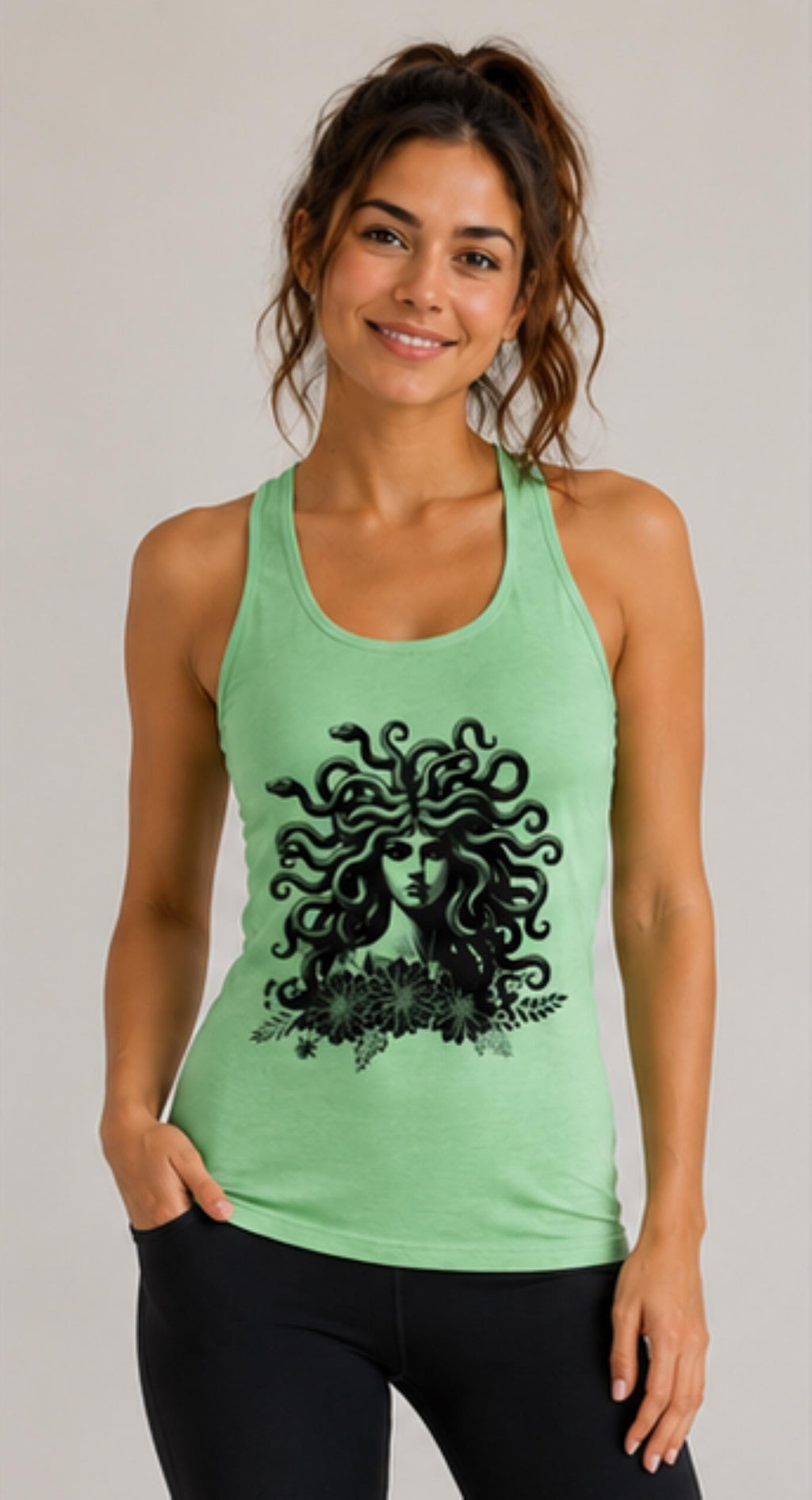 Women's "Medusa" Racerback Tank