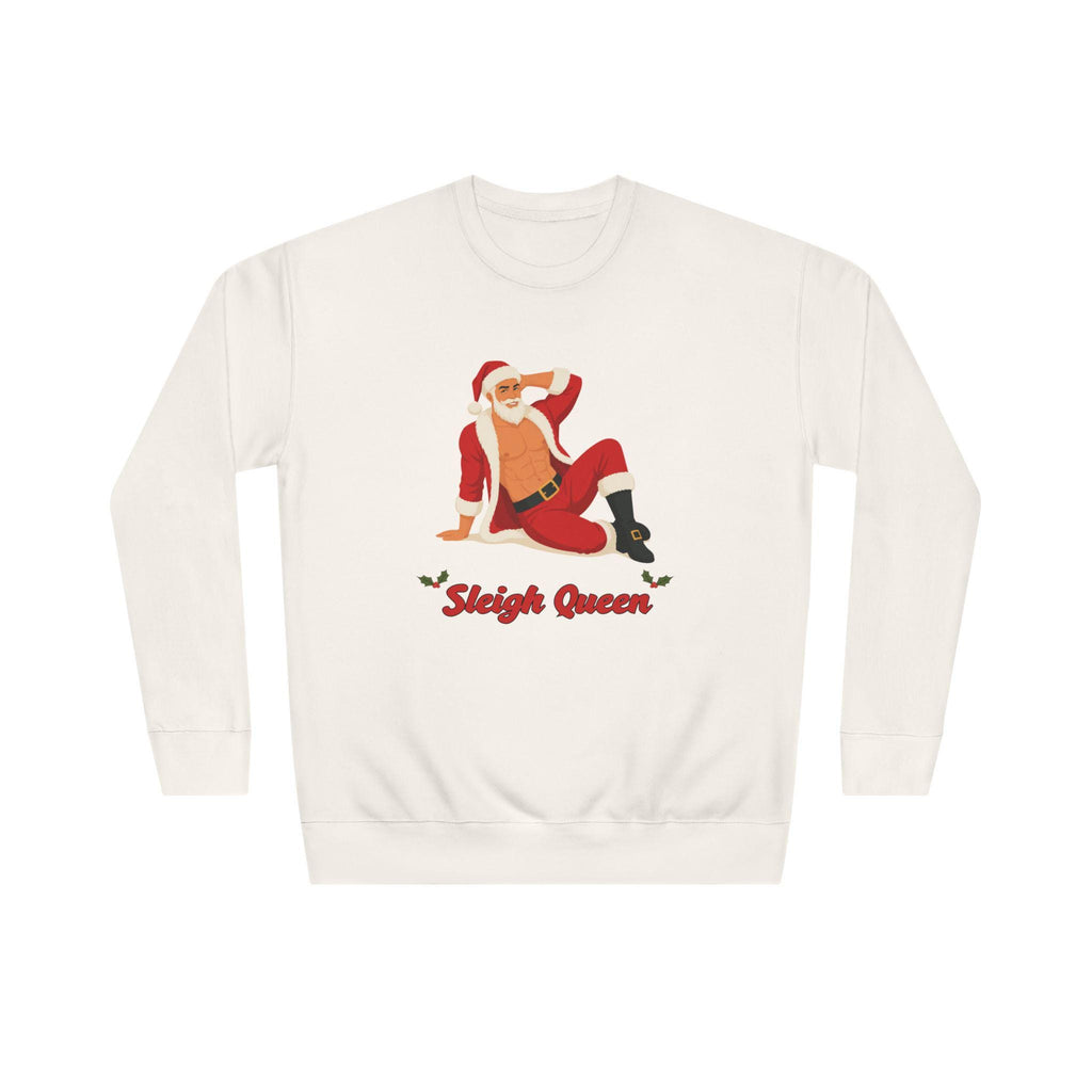 Sleigh Queen sweatshirt | Santa pinup Christmas crewneck
