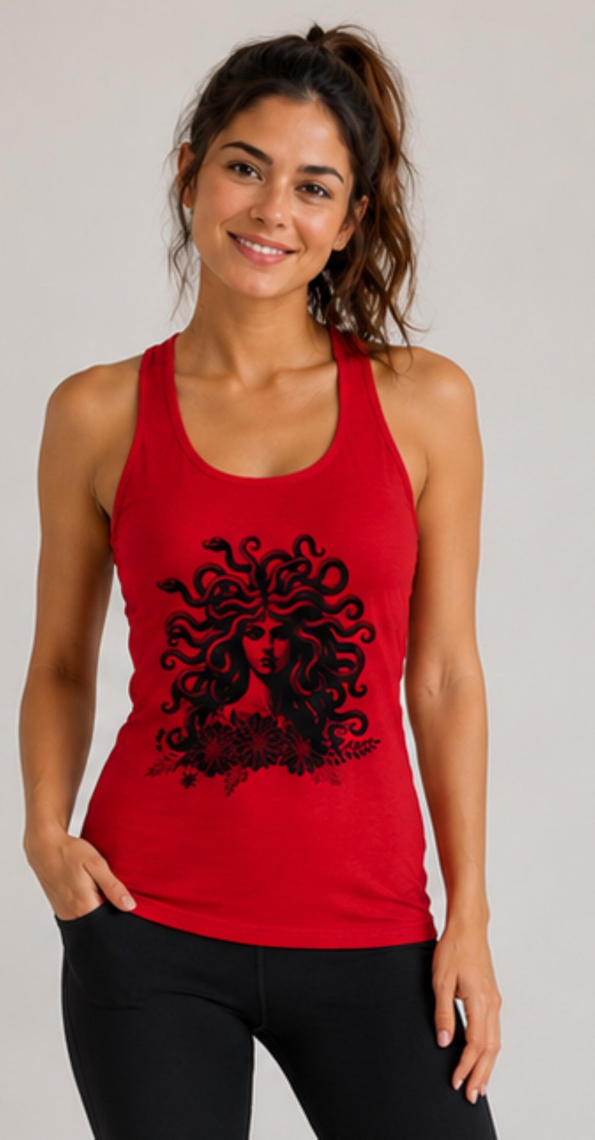 Women's "Medusa" Racerback Tank