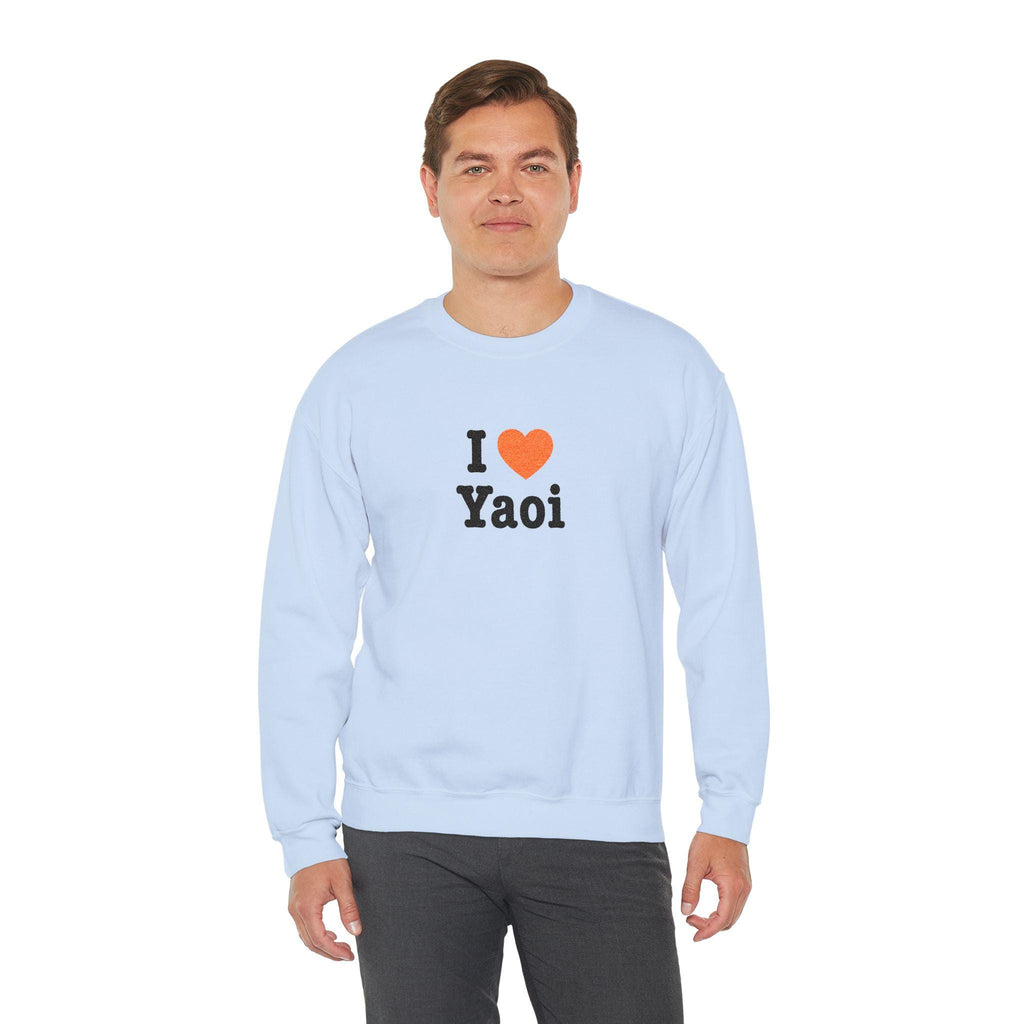 I Heart Yaoi Sweatshirt | Anime Romance Design