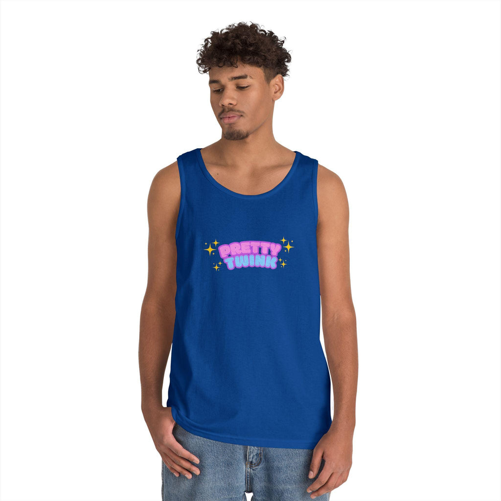 Unisex "Pretty Twink" Heavy Cotton Tank Top