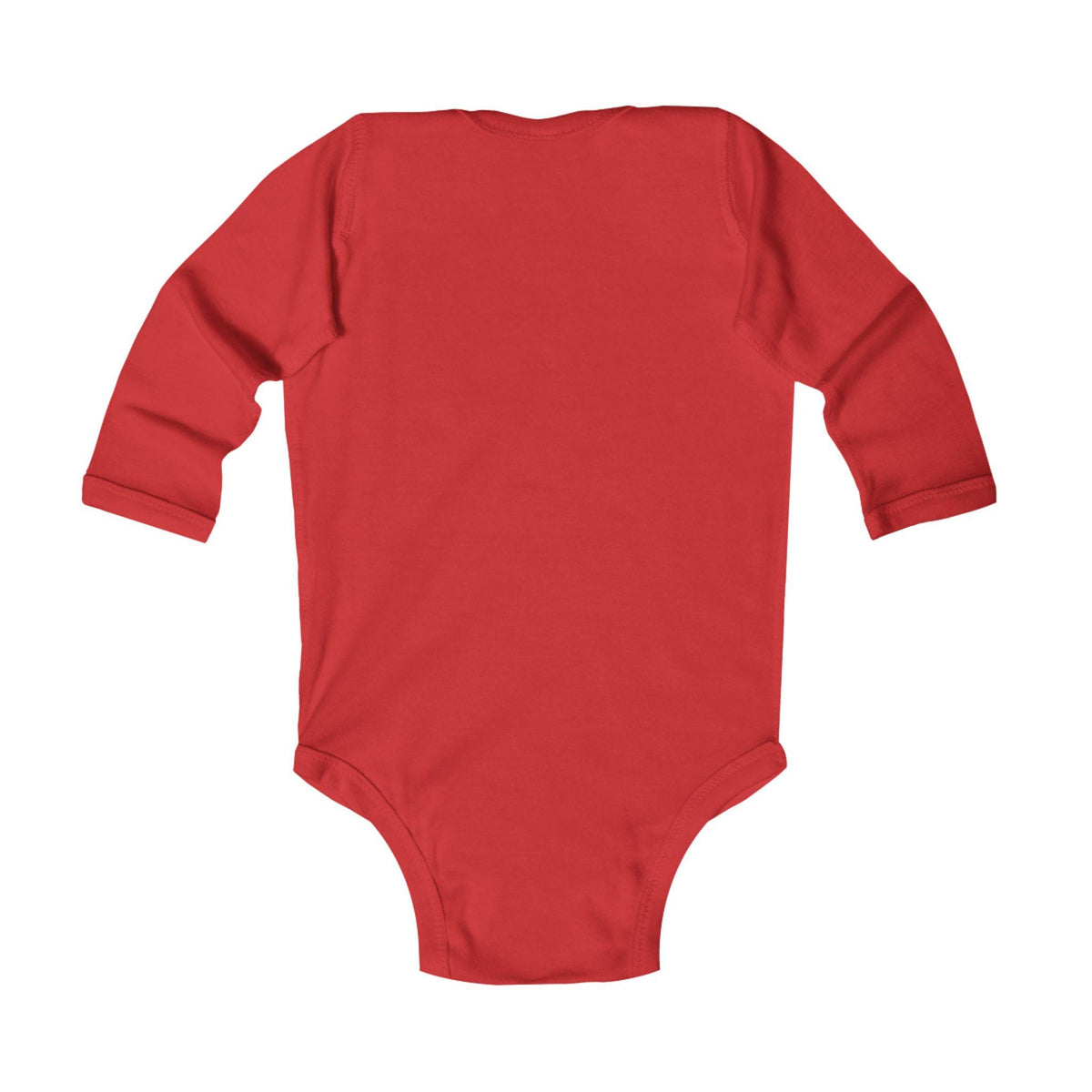 Santa's Little Helper Text Infant Long Sleeve Bodysuit