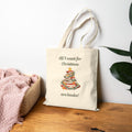 All I Want for Christmas Are Books Tote Bag