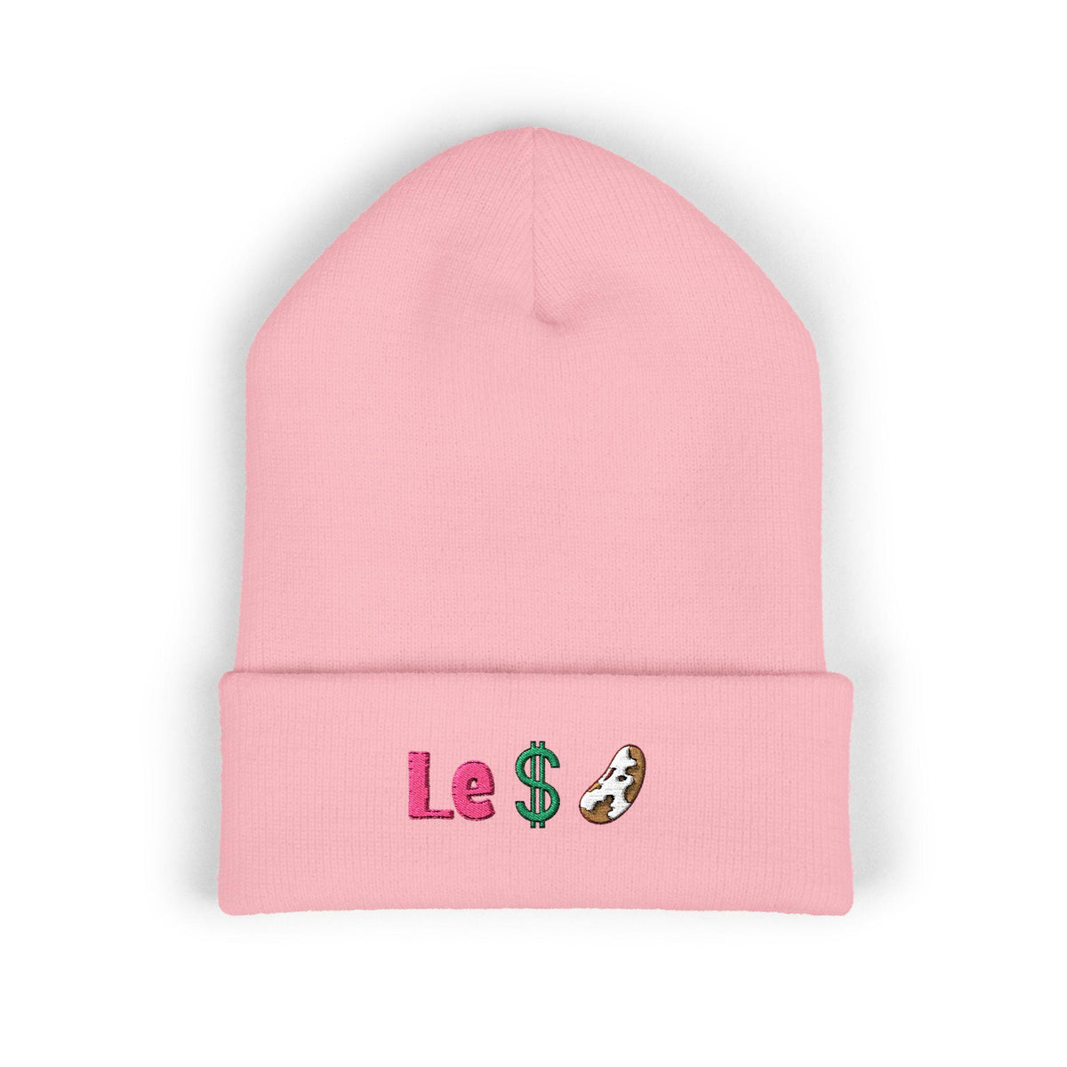 Classic Cuffed Beanie Embroidered "Le Dollar Bean"